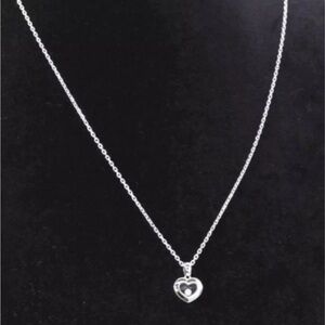 Chopard 18k White Gold Happy Diamonds Icons Pendant Necklace